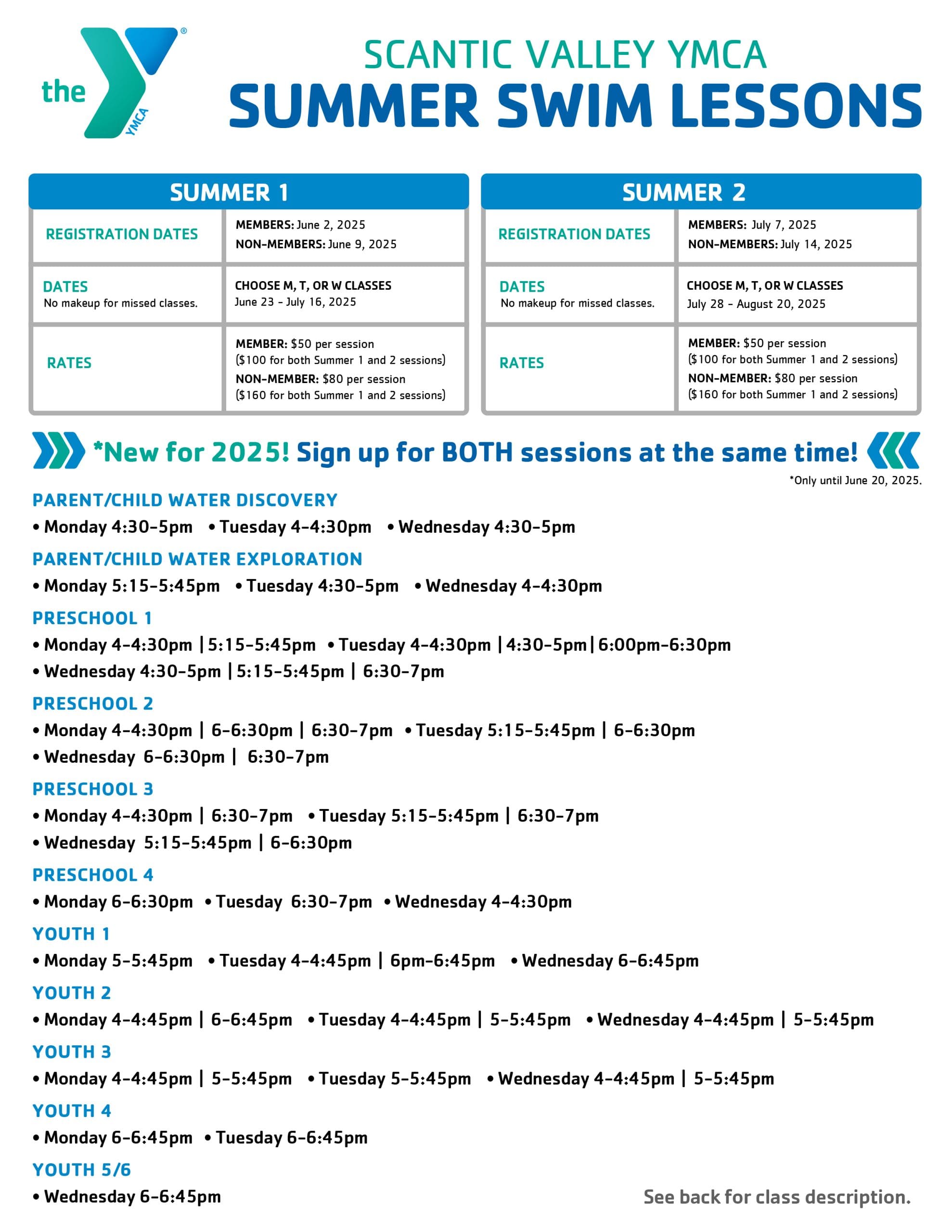 Summer Swimm Lessons 2025 -01 Summer Swimm Lessons 2025 -01